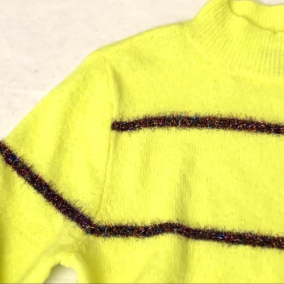 Tribekka 44 Christmas Sweater NeonYellow Tinsel - Picture 7 of 13